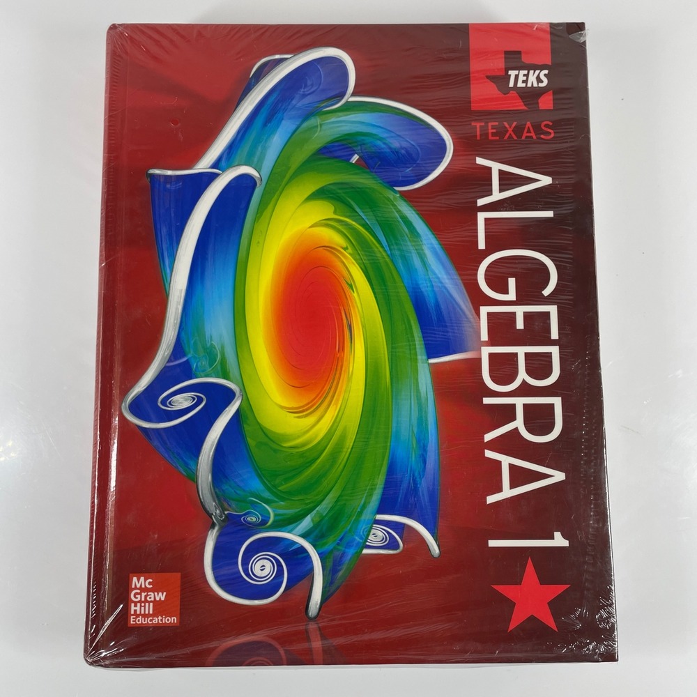 McGraw Hill Algebra 1 TEKS Texas Student Edition Textbook 9780021402465 NEW*read